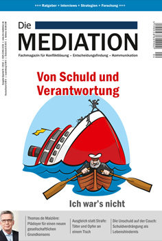 Cover einer Zeitschrift zum Thema Wirtschaftsmediation - Bild auf Steinbeis-mediation.com